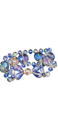 Bow glass bead bracelet