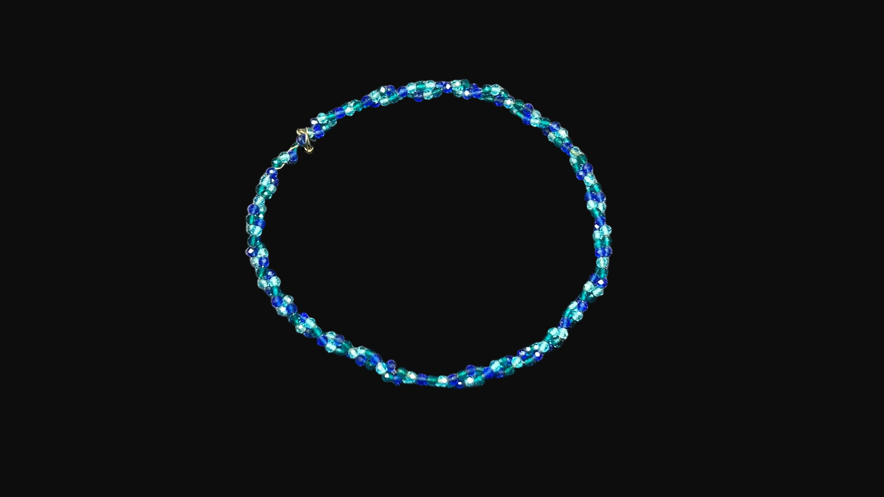Blue Twisted bracelet