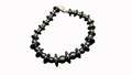 Disk and Ball hematite bracelet